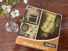 Enchanted Willow 7.5FT Vine Branch LED Lights for Wall Home Decor Design