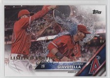 2016 Topps Limited Edition Johnny Giavotella #657 fm0