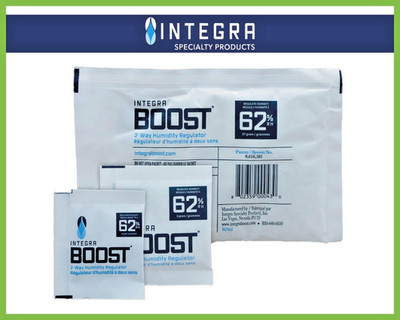 Integra Boost 62% 4g - 8g - 67g - HumidityPack Feuchtigkeitsregulator wie Boveda