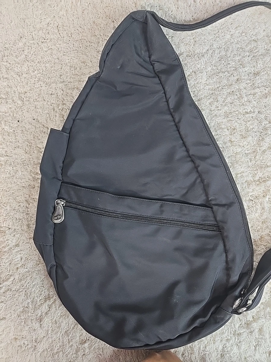 Vintage Ameribag Healthy Back Bag Sling Crossbody Medium 19” Black Made in USA Amazon.com: AmeriBag 17 main image 4