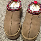 UGG Sydney Premium Platform Slipper Water Resistant Suede Chestnut US 5/6 EU 36 — photo 1