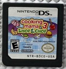 Cooking Mama 3: Shop & Chop Nintendo DS 2009 Cartridge Only