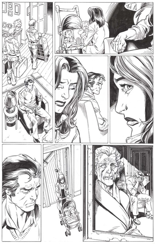 Bagley SPIDER-MAN LIFE STORY 3 pg 29 1st app issue ever spidey MJ twins kids WOW