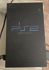 Sony PlayStation 2 Console - Black / Fat. Working Condition.