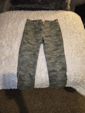 Abercrombie Kid's Pull-on Jeans Legging Slim Size 9/10 Camo