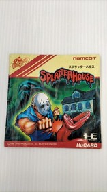 Pc Engine Software Model Splatterhouse Namcot FJ239