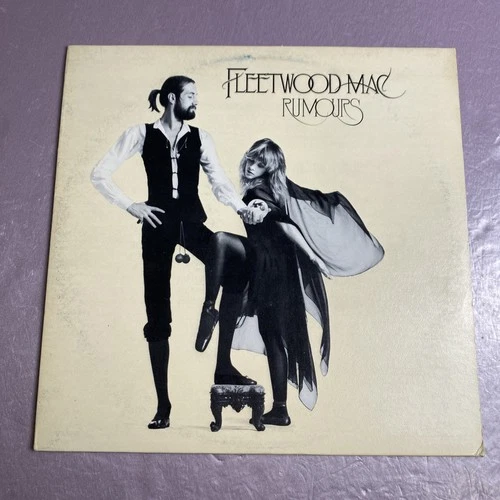 Vintage Fleetwood Mac Rumours 12" Black Vinyl LP 1977 Warner Soft Rock Pop