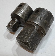 Snap-On Socket Adapter Lot GAX1/GLA12A – 3/8Fx1/2M & 1/2Fx3/4M – Industrial USA