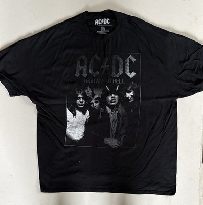 ACDC - T-Shirt Highway To Hell schwarz/weiß GRÖSSE 2XL