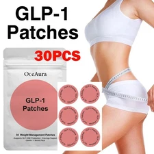 30 pcs Weight-loss GLP-1 Patches Slimming Patches Weight Management Tools