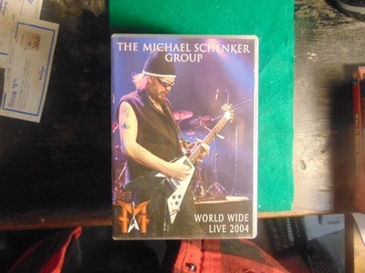 The Michael Schenker Group-World Wide Live 2004-DVD-Poland Import-W/Insert-Dolby