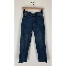 OshKosh B'gosh Boys Blue Straight Leg Denim Jeans 5-Pocket Design Size 14R NWT