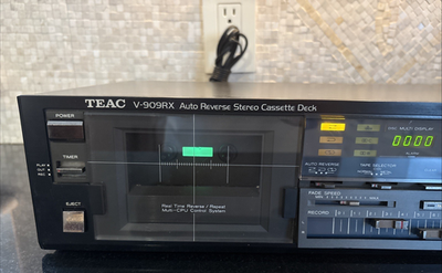 TEAC V-909RX Auto Reverse Stereo Audio Cassette Deck | eBay