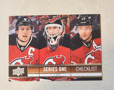 #199 2012-13 Upper Deck  Zach Parise / Martin Brodeur / Ilya Kovalchuk