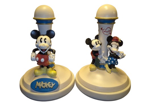 2 Disney Mickey’s Cookie Factory 5"  Mickey Cookie Stamps 1 Mickey 1 W/Minnie