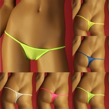 Thong G-String Open Butt Panties Seamless Thongs Underpants Breathable