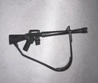 Vintage Footloose Sneak Peek Gun Rifle G.I. Joe 1985 Action Figure Accessory