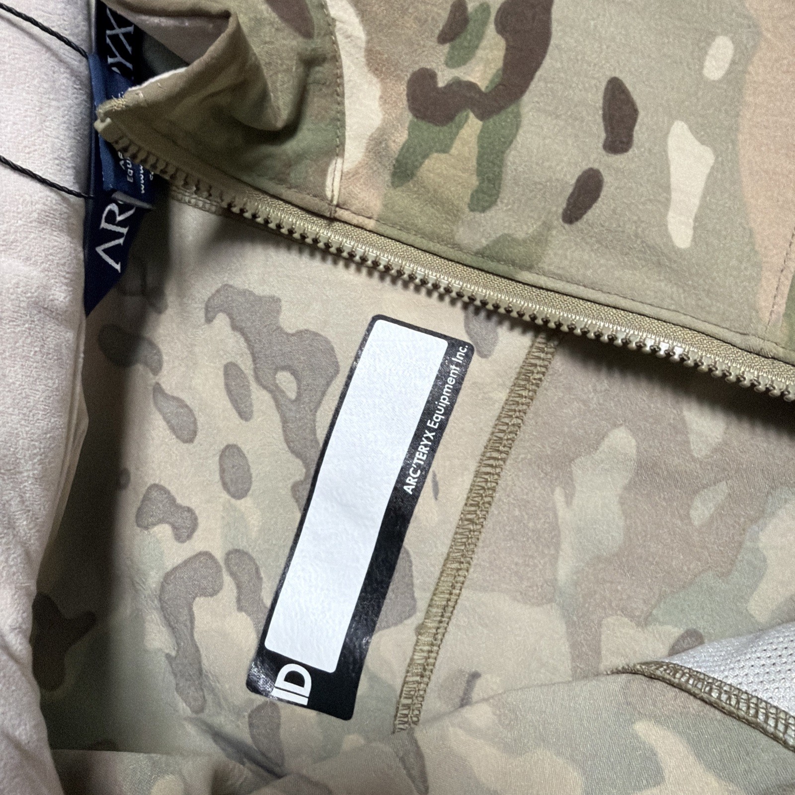 Arcteryx Leaf Multicam Softshell Nylon Tactical Jacket Made USA XL RARE EUC image 6