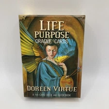 Life Purpose Oracle Cards Doreen Virtue 44 Card Deck & Guidebook 2011 New In Box