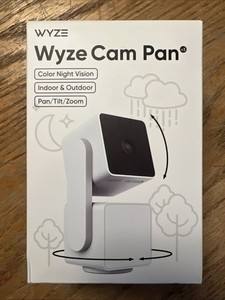 WYZE CAM PAN COLOR NIGHT VISION INDOOR/OUTDOOR PAN/TILT/ZOOM Neuf
