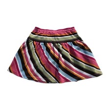 Girls Gymboree Skirt Size 6 Vintage Woodland Friends Multi-Colored Striped