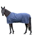EQuest Outdoor Blanket Kingston for Horses, Navy - 200g/m² - 155cm Blanket Outdoor