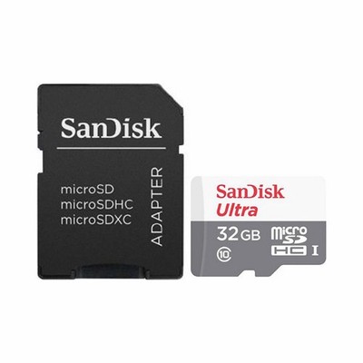 32 GB Sandisk Ultra micro SDHC UHS-I class10 32GB Karte mit Adapter ** NEU **