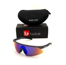 BOLLE MICRO EDGE  Matte Titanium / Volt Ultraviolet 137mm Sunglasses
