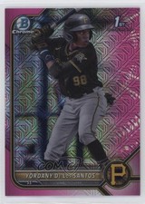 2022 Bowman Chrome Mega Box Pink Mojo Refractor /199 Yordany De Los Santos 0wn0