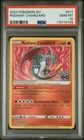 PSA 10 Radiant Charizard 011/078 Pokémon GO Holo