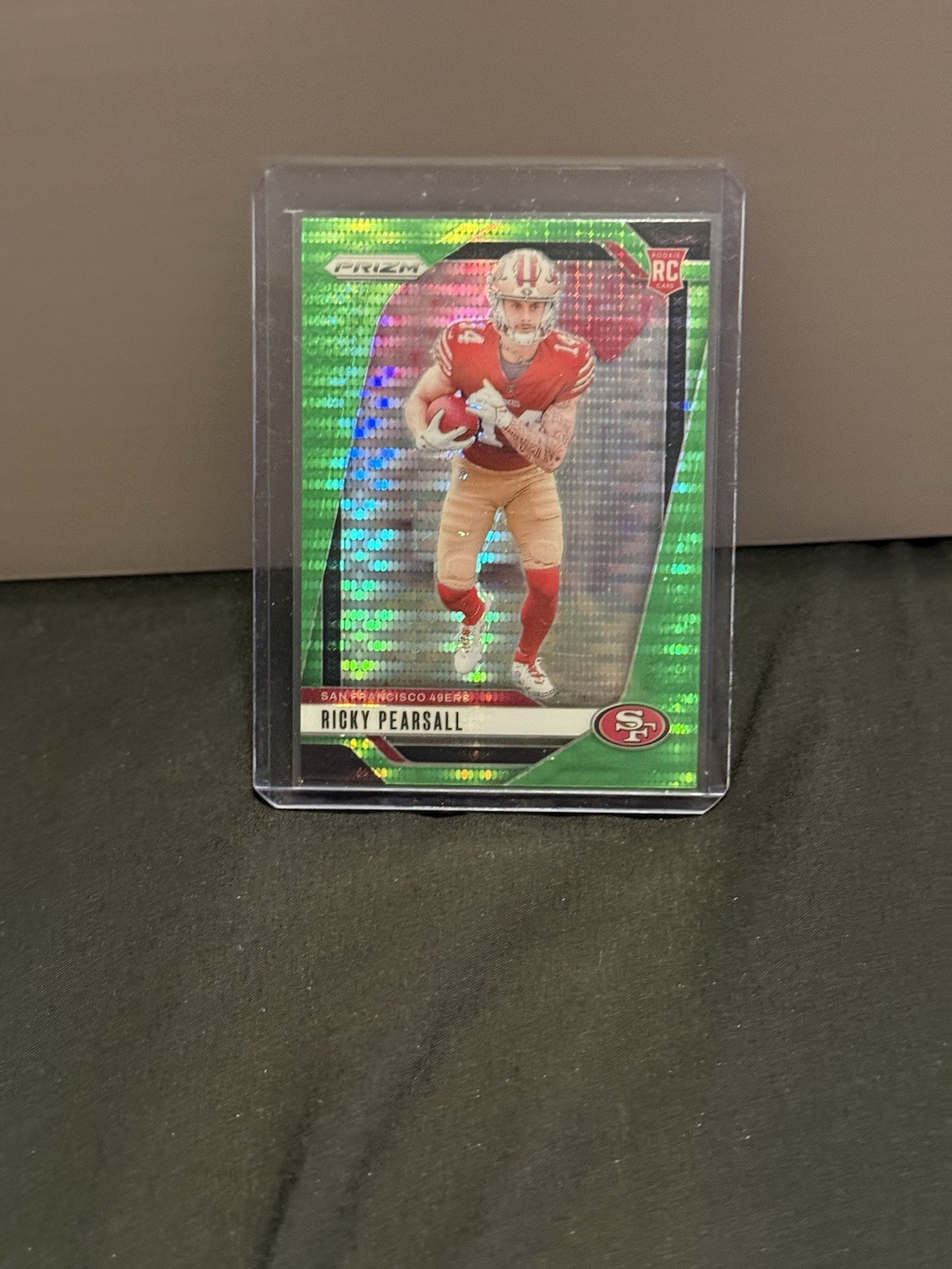 2024 Panini Prizm - Rookies Ricky Pearsall #383 Green Wave Prizm (RC)