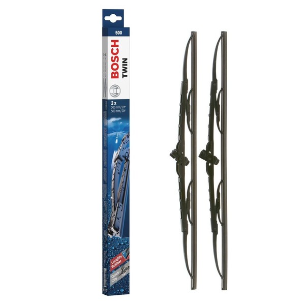 Bosch 500 - Scheibenwischer Twin - LäNge: 500/500 Mm Set FüR Frontscheibe-image