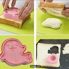 4PCS Sandwich Biscuit Molds Lunch Box Baking Tools Set