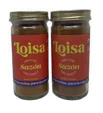 Loisa Organic Sazón Seasoning 2.3 oz – Lot of 2 – Latin Cooking – NEW