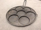 Griswold No 34 Cast Iron Plett Swedish Pancake Pan 2980