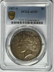 1927 S PEACE DOLLAR PCGS AU 53