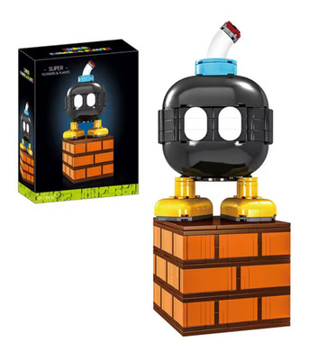 Super Mario Bombe voll kompatibles Klemmbaustein Set aus 494+ pcs