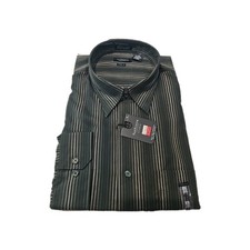 Van Heusen Estudio Long Sleeve Wrinkle Free Dress Shirt XXL-LG 18-18 1/2 Green