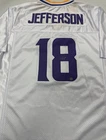 Justin Jefferson Signed Custom Minnesota Vikings Football Jersey - Revolution