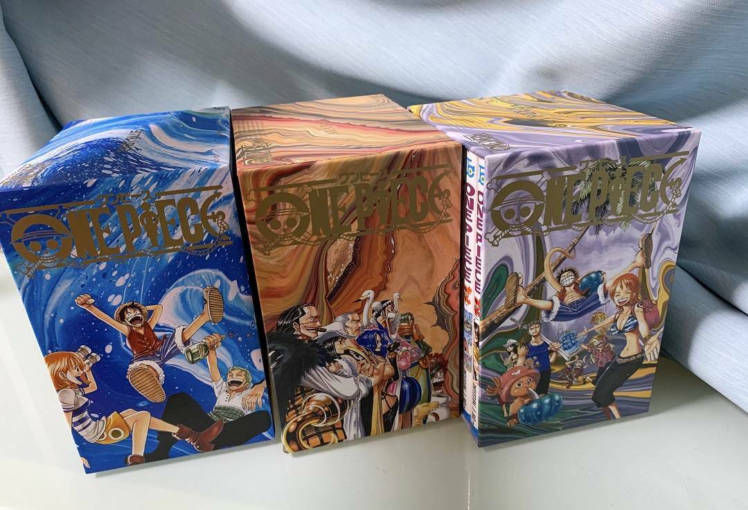 One Piece Manga Box Set EP 1,2,3 [ in Japanese ] Set of 3