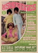 The Supremes London 1965 Concert Bill Poster 23.5x33 inch