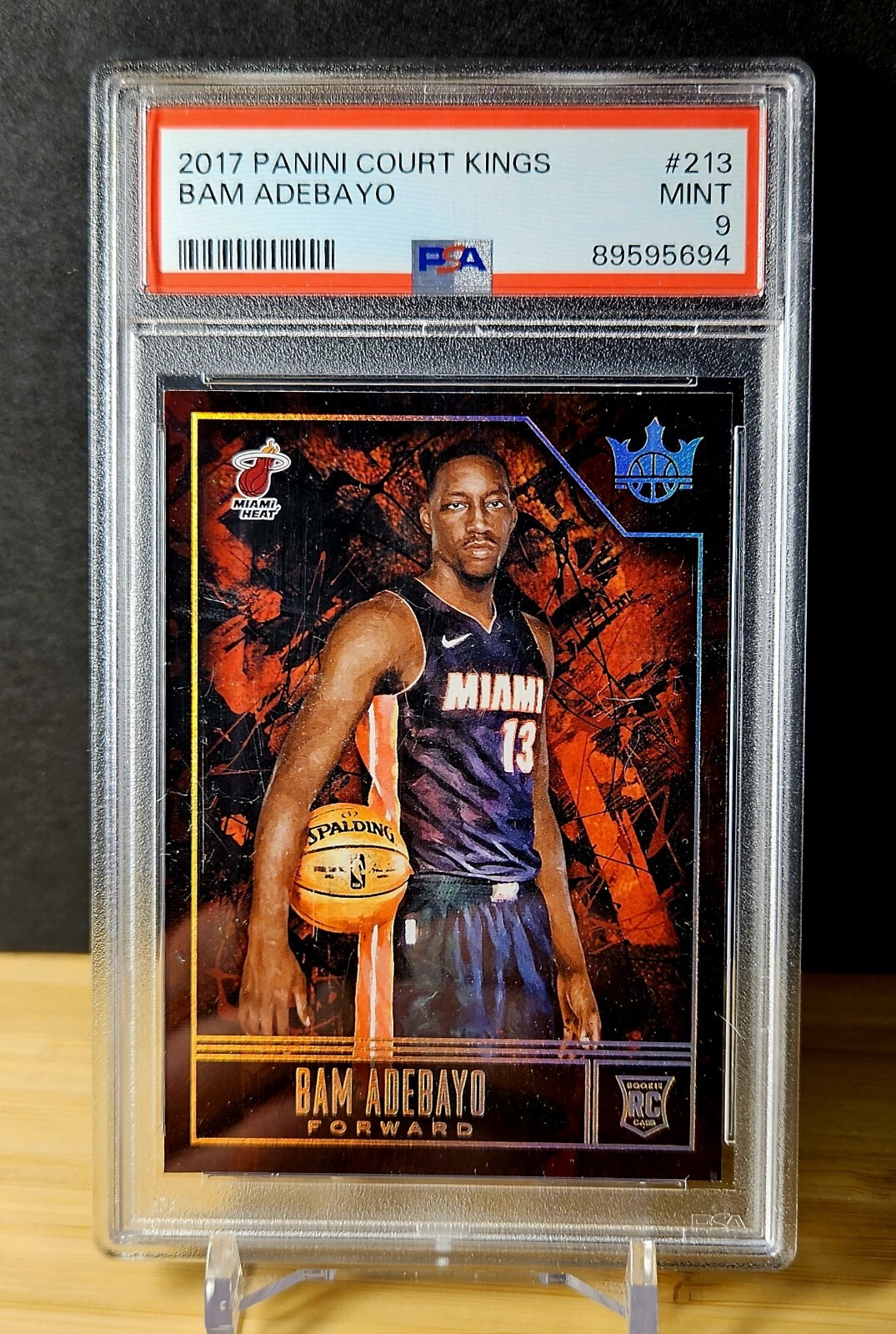 2017 Bam Adebayo Court Kings Level IV 4 RC SSP PSA 9 Low Pop Investment 🔥🔥🔥