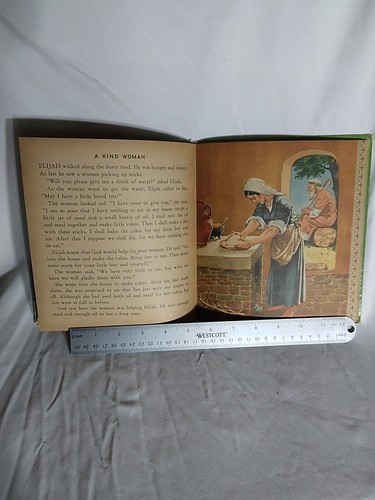 Bible Stories Cozy Corner Series Book Illus. by Lajos Segner Whitman 1952 HC - Imagen 12 de 15