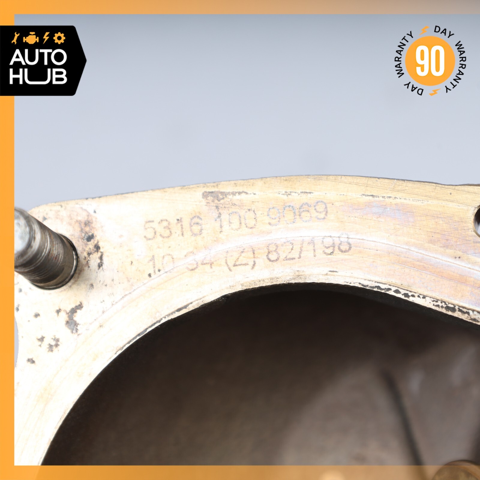 08-18 Bentley Continental GTC Turbocharger Exhaust Housing Left Side OEM 59k