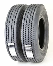 Set of 2 New ZEEMAX Heavy Duty Trailer Tires ST225/90D16 /7.50-16 10 PR LR E