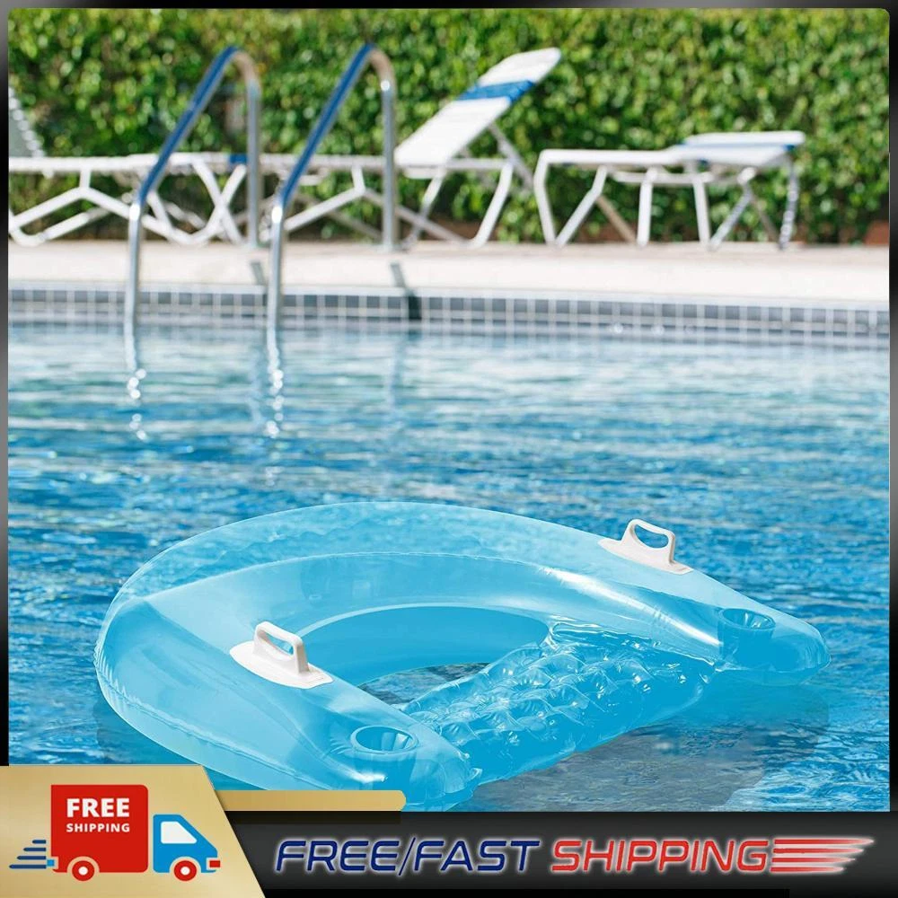 Blue clearance water pools