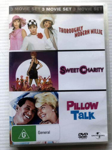 Thoroughly Modern Millie / Sweet Charity / Pillow Talk (DVD, 2009) PAL R 2,4,5 - Picture 1 of 1