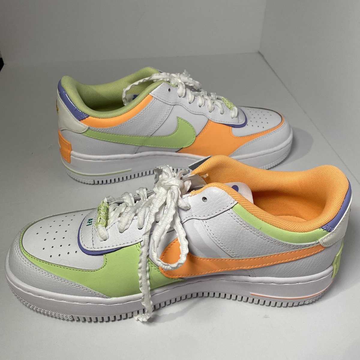 Nike Air Force 1 Shadow, White/White-Peach Cream, DX3718-100