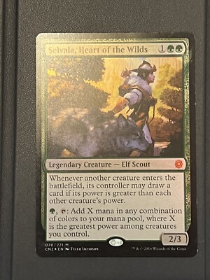 Mtg Conspiracy CN2 Selvala, Heart Of The Wilds Folie EX+