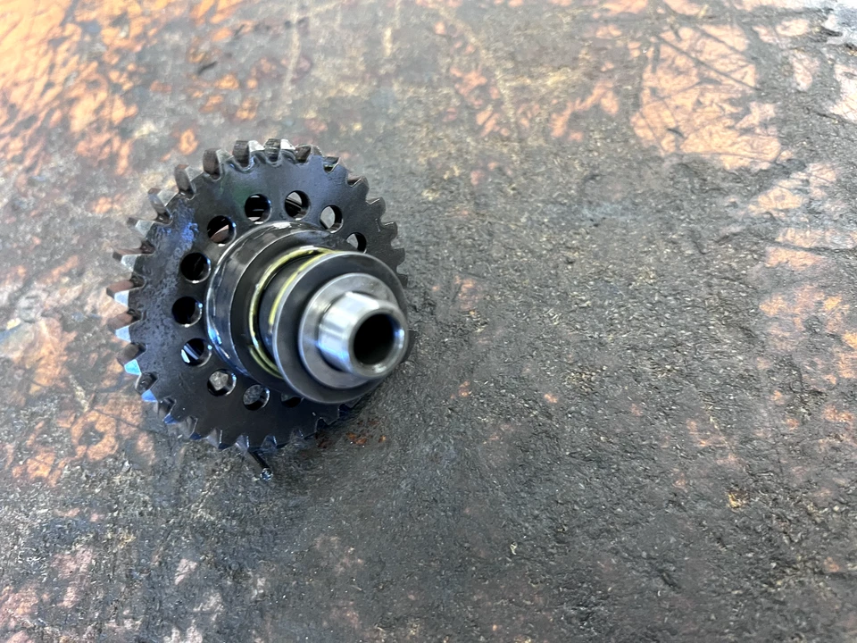 Yamaha YZ426F YZ426 F 2000 00 motor arranque arranque eje engranaje OEM Foto 2 de 4